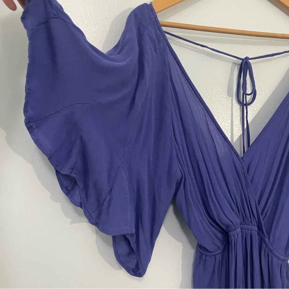 Free People Nerea Lavender Purple Romper Size XS